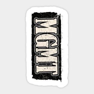 Nyindirprojek MGMT Sticker